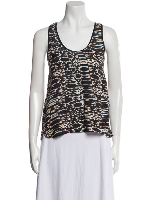 Maje Silk Printed Top