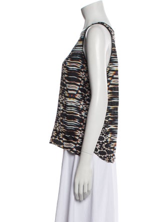 Maje Silk Printed Top
