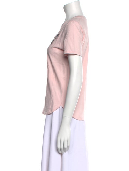 Maje Graphic Print Crew Neck T-Shirt