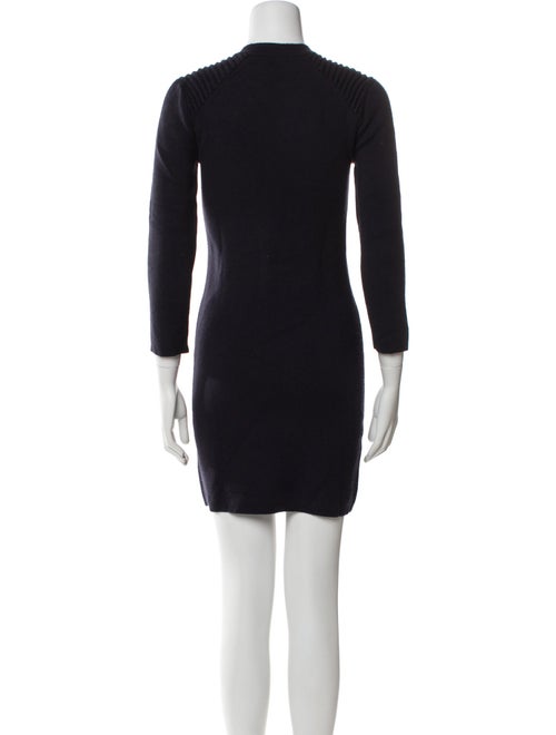 Maje Crew Neck Mini Dress