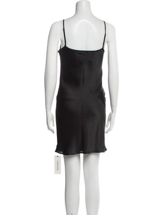 Maje V-Neck Mini Dress