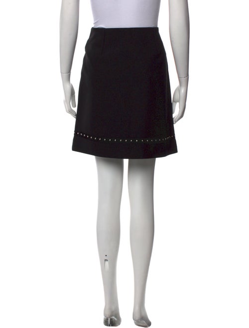 Maje Studded Accents Mini Skirt