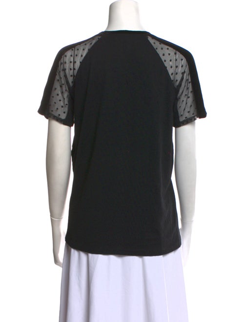 Maje Crew Neck Short Sleeve T-Shirt