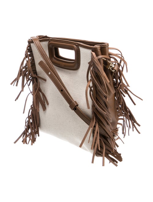 Maje Canvas Crossbody Bag