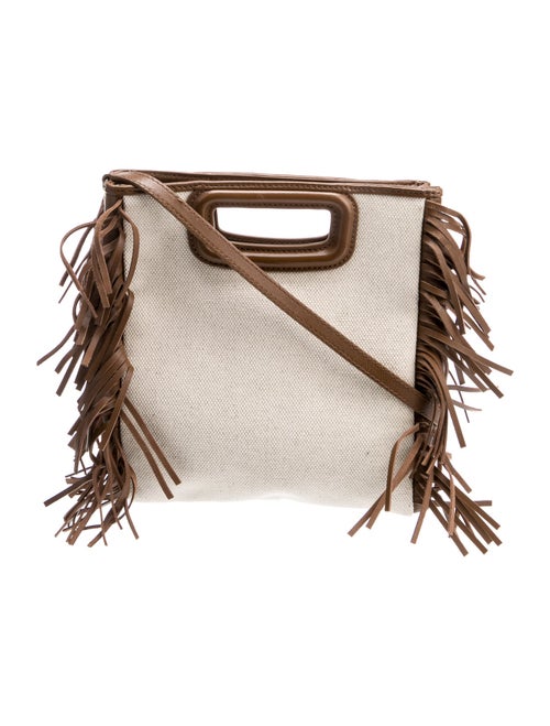 Maje Canvas Crossbody Bag