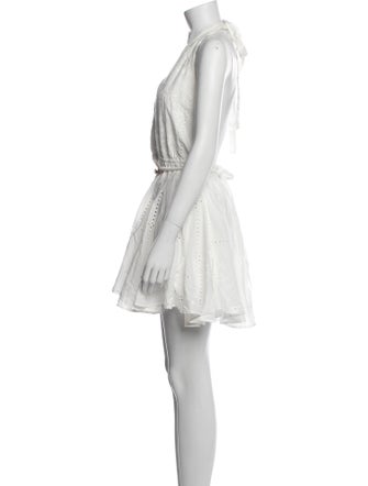 Maje V-Neck Mini Dress