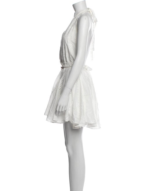 Maje V-Neck Mini Dress