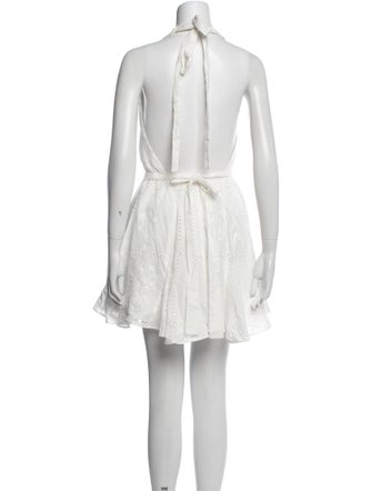 Maje V-Neck Mini Dress