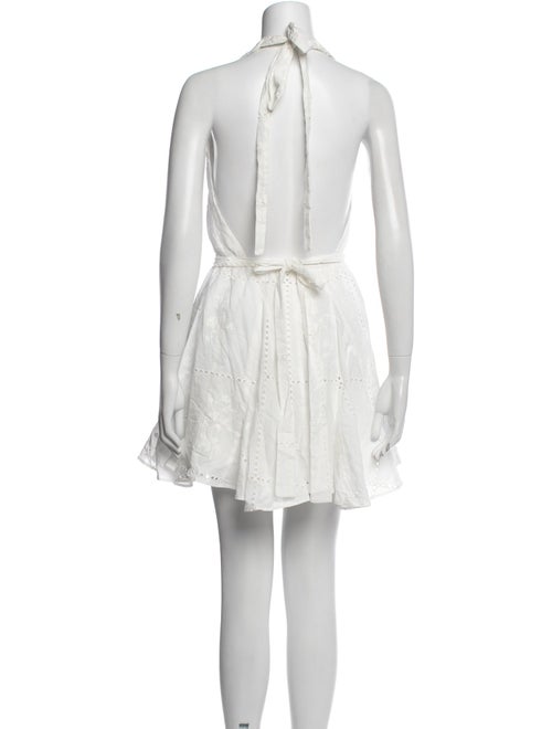 Maje V-Neck Mini Dress