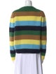 Maje Striped Crew Neck Sweater
