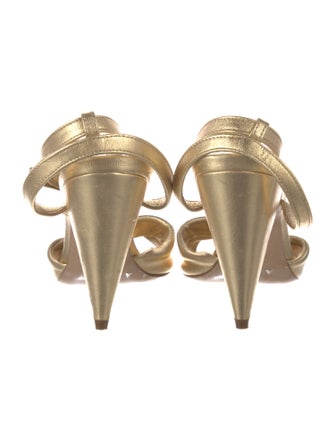 Maje Leather Sandals