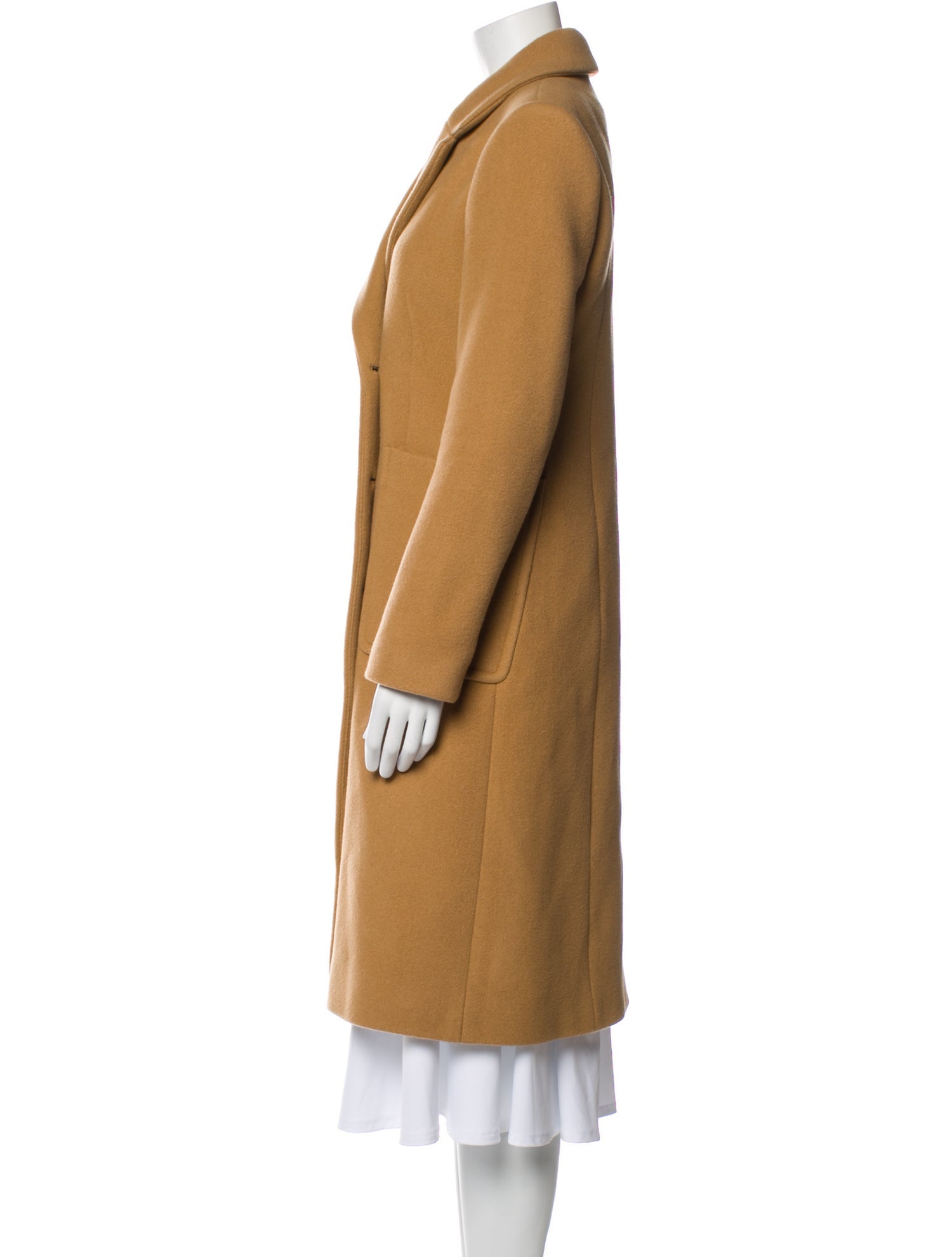 Maje Virgin Wool Peacoat