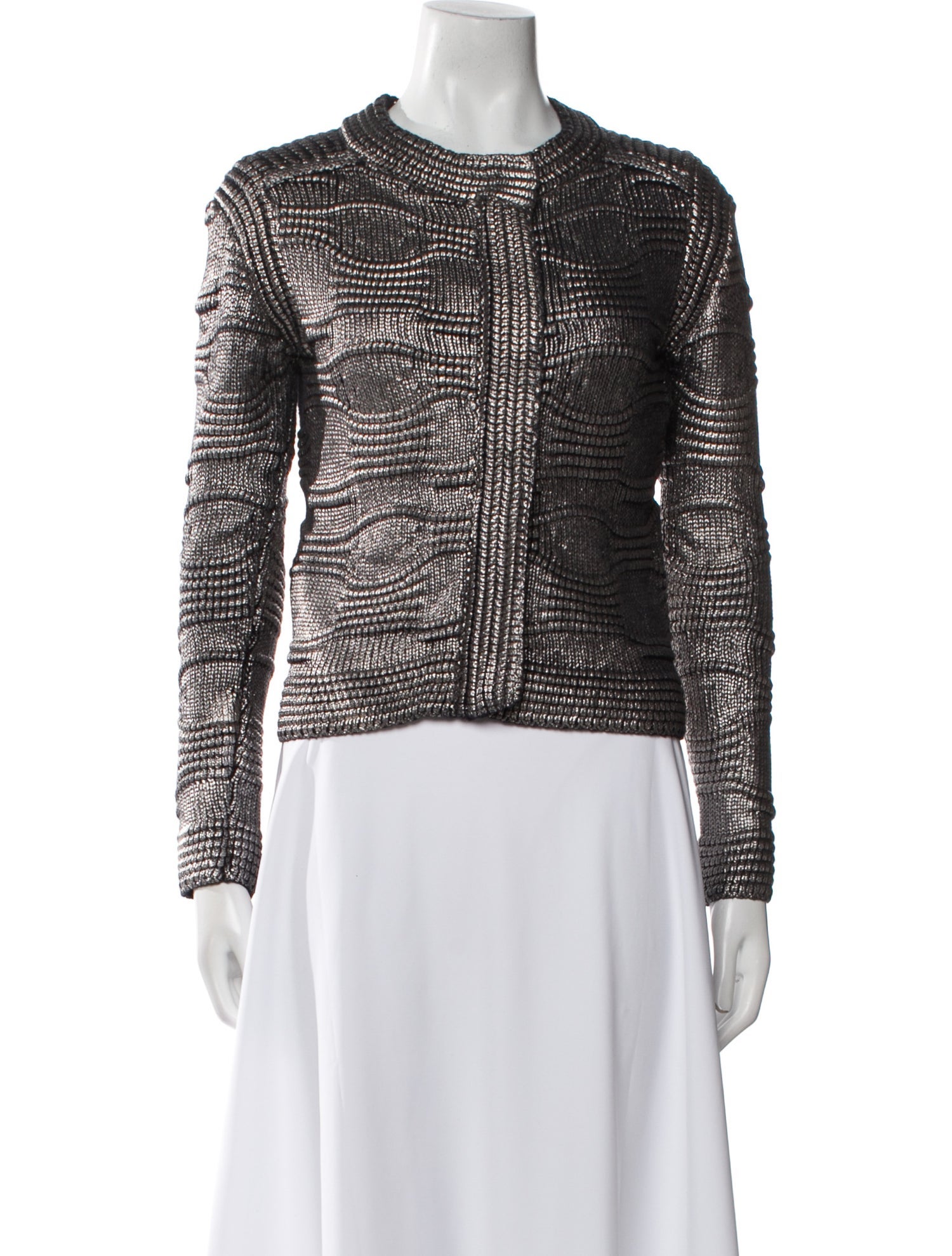 Maje Tweed Pattern Evening Jacket