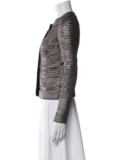 Maje Tweed Pattern Evening Jacket