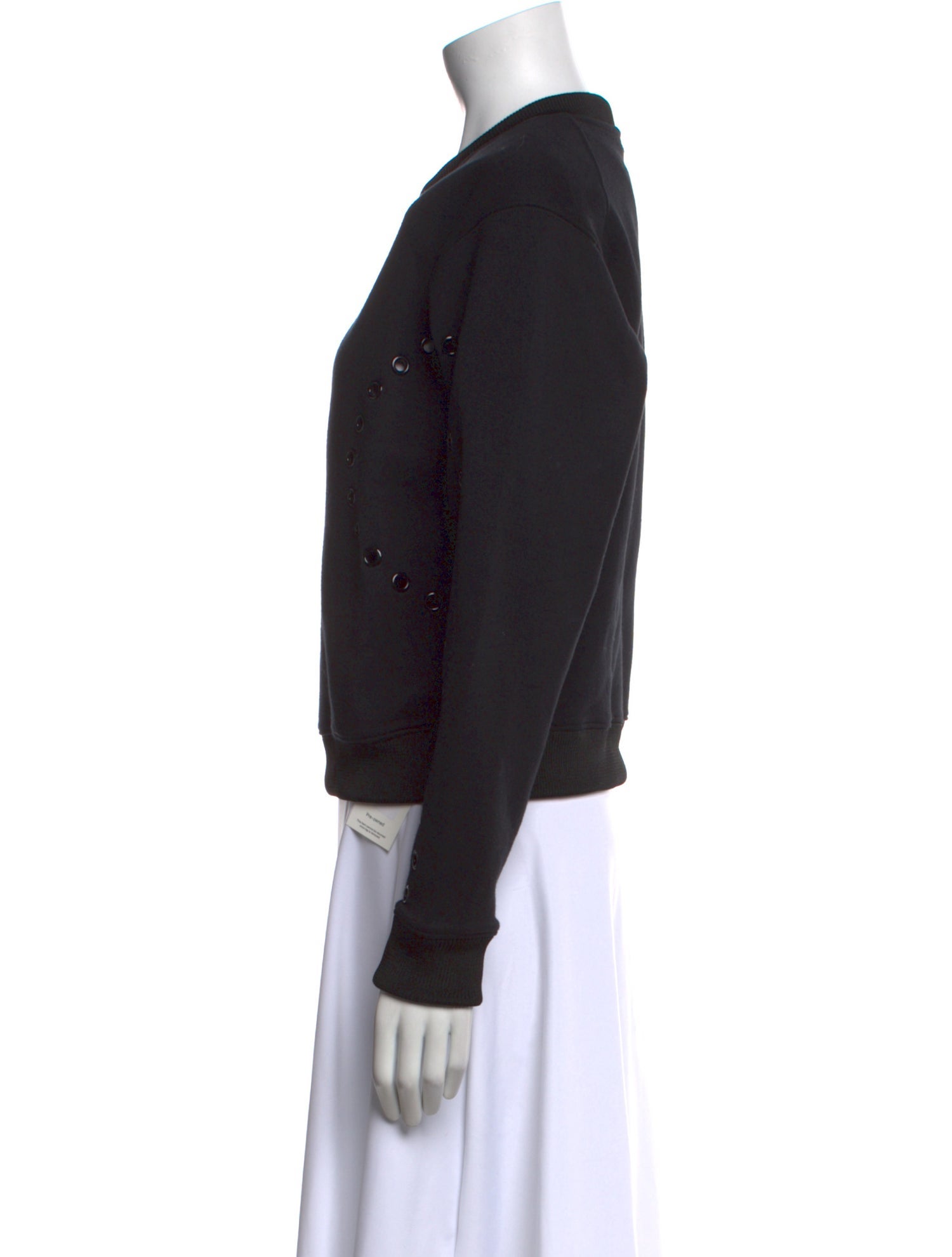 Maje Crew Neck Long Sleeve Sweatshirt