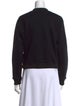 Maje Crew Neck Long Sleeve Sweatshirt