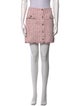 Maje Tweed Pattern Mini Skirt