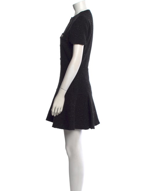 Maje Crew Neck Mini Dress