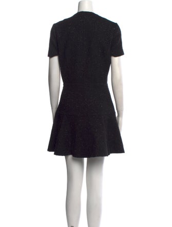 Maje Crew Neck Mini Dress