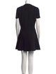 Maje Crew Neck Mini Dress