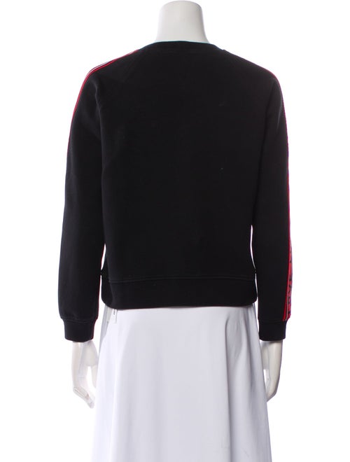 Maje Crew Neck Long Sleeve Sweatshirt