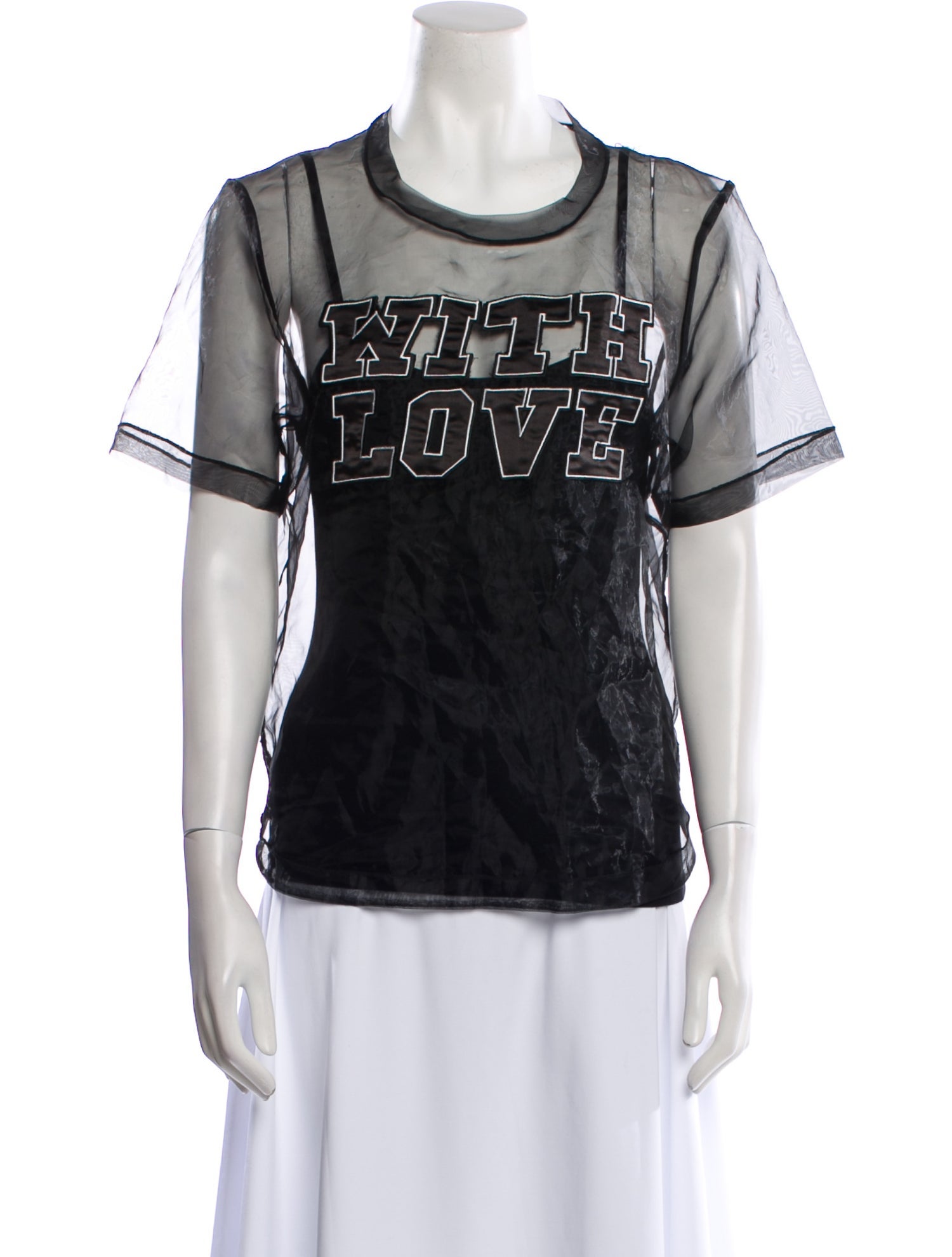 Maje Graphic Print Crew Neck T-Shirt