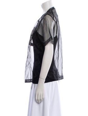 Maje Graphic Print Crew Neck T-Shirt