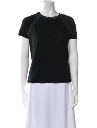 Maje Crew Neck Short Sleeve T-Shirt