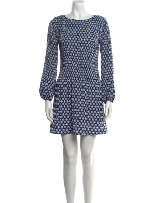 Maje Printed Mini Dress