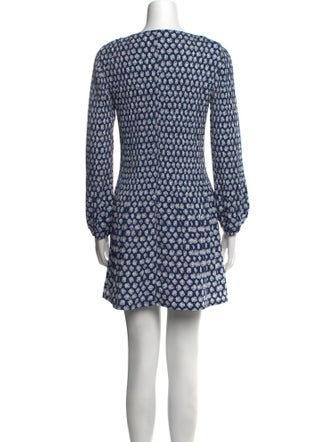 Maje Printed Mini Dress