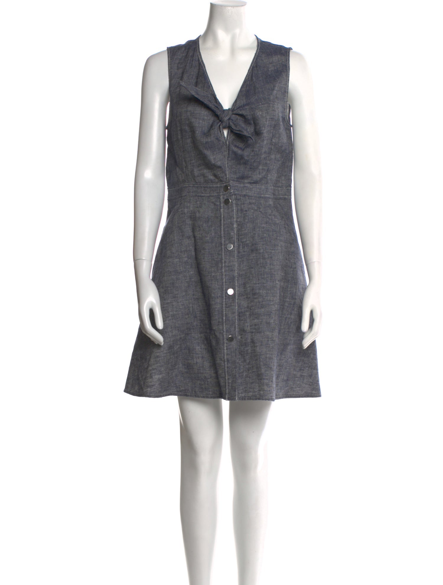 Maje Linen Mini Dress