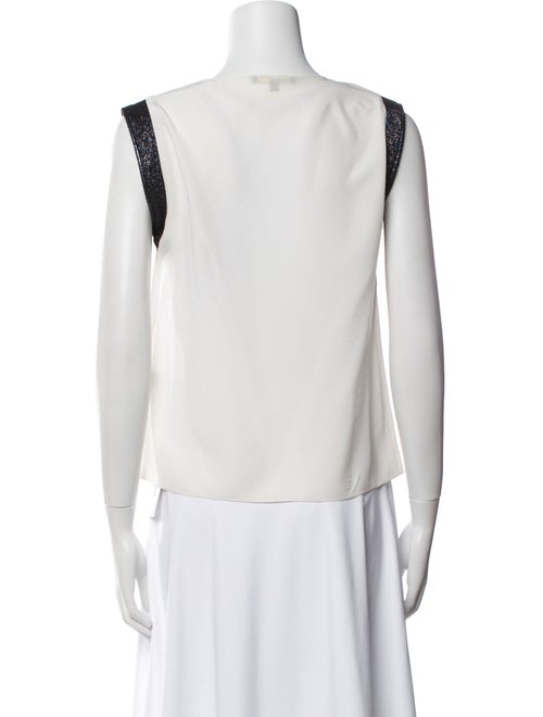 Maje Silk Cowl Neck Blouse