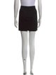 Maje Lamb Leather Mini Skirt