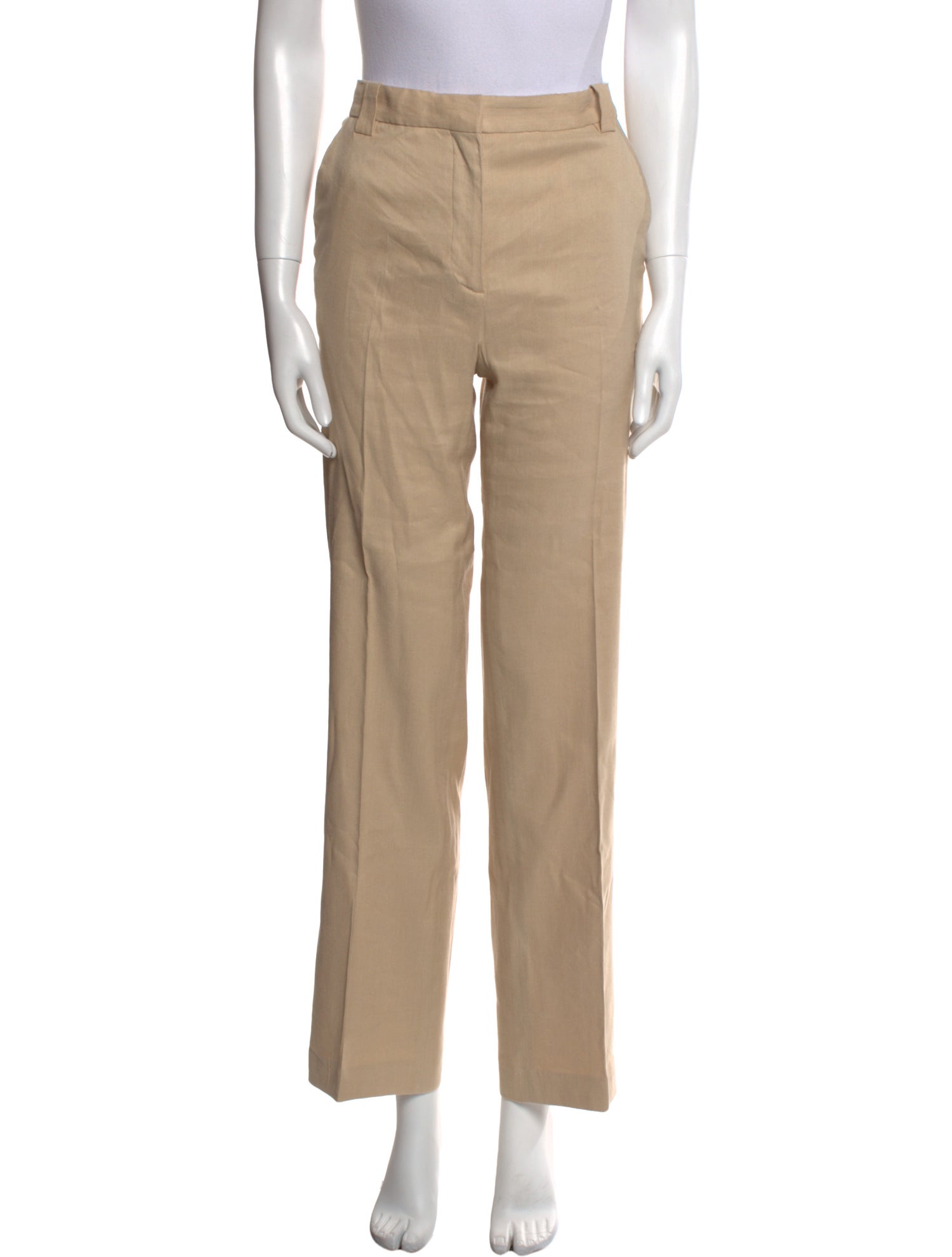 Maje Linen Straight Leg Pants