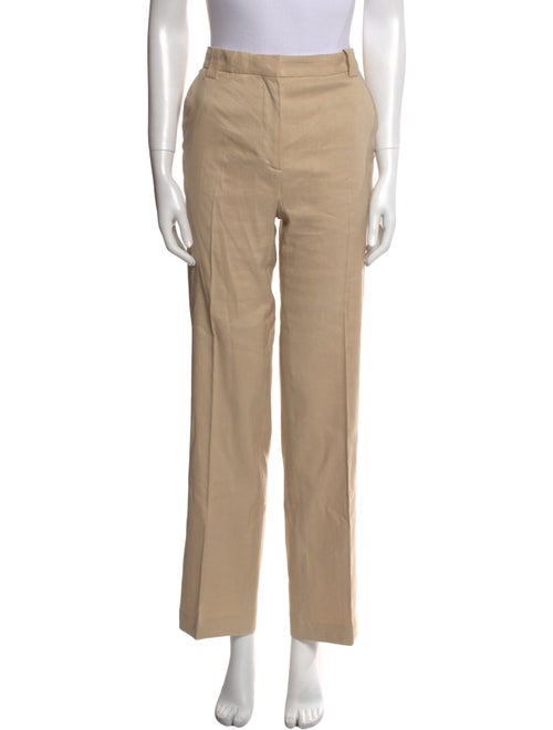 Maje Linen Straight Leg Pants