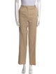 Maje Linen Straight Leg Pants