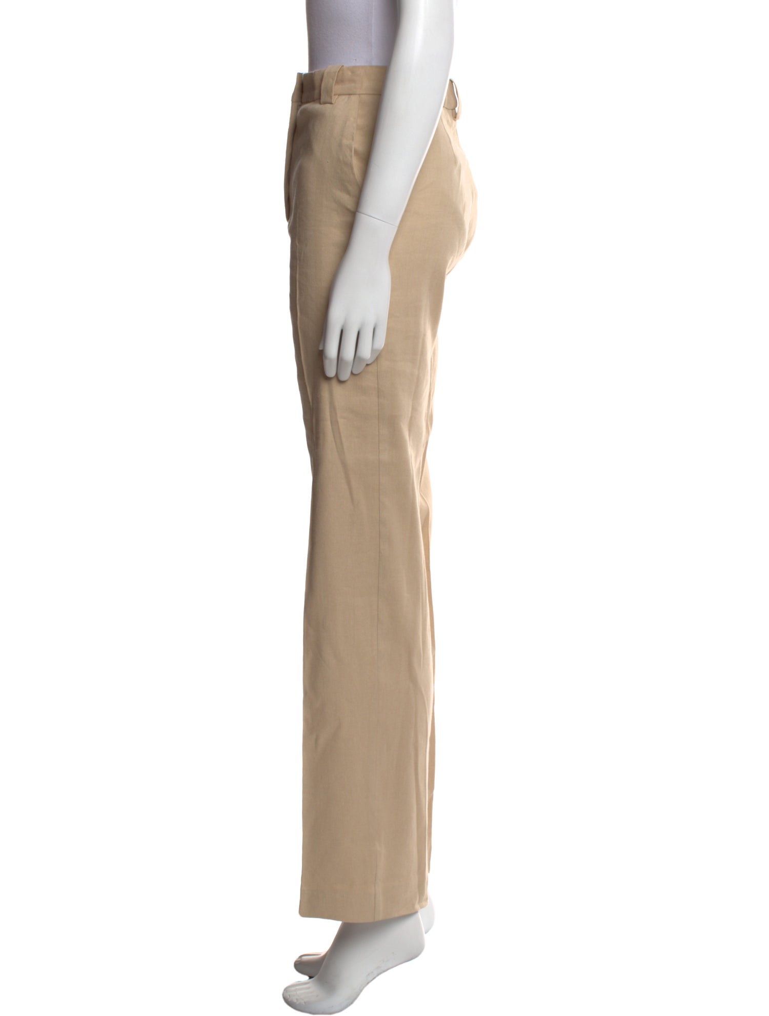 Maje Linen Straight Leg Pants