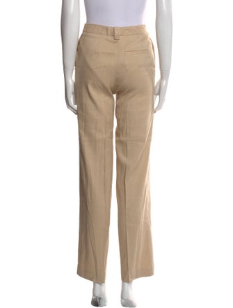 Maje Linen Straight Leg Pants