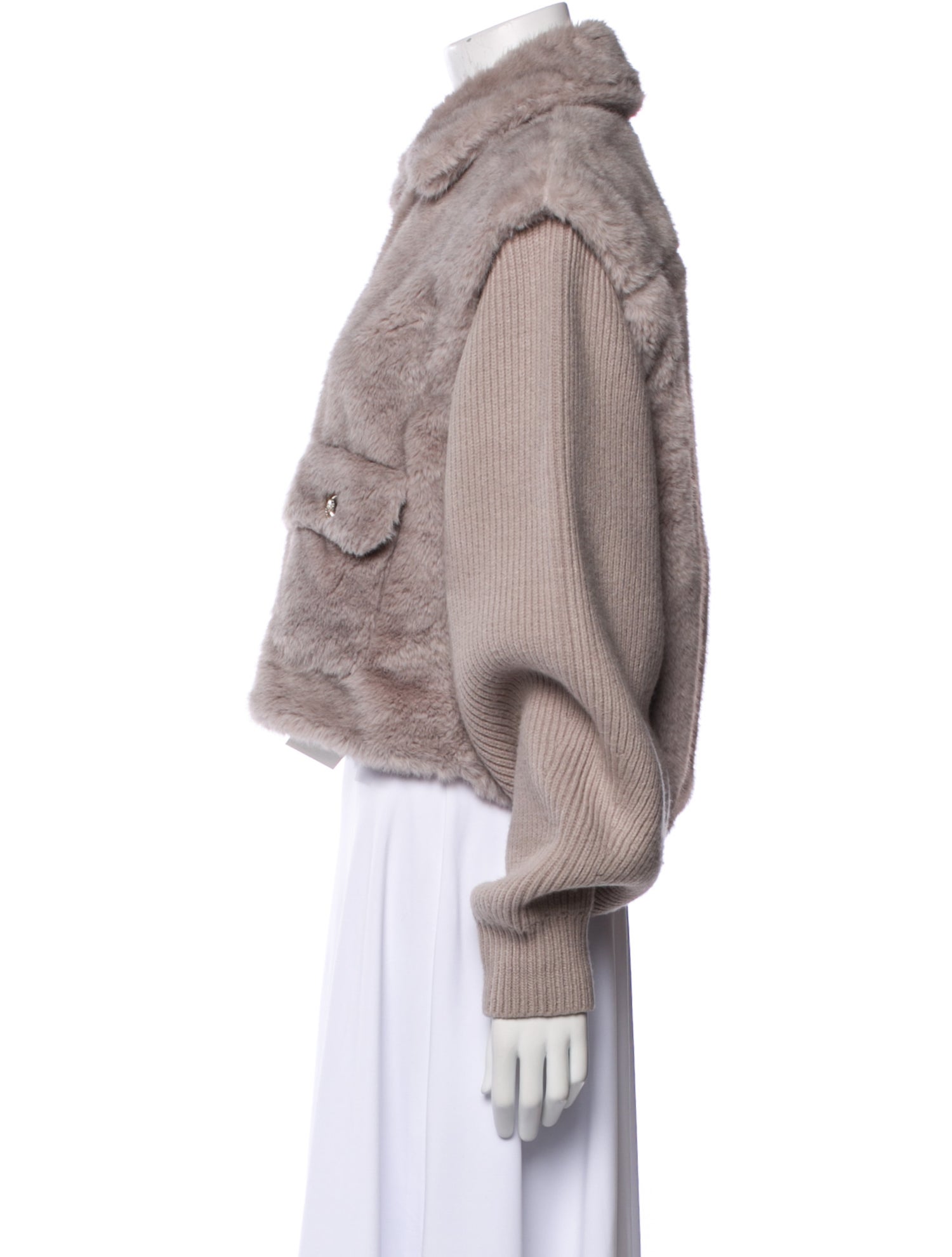 Maje Faux Fur Jacket w/ Tags