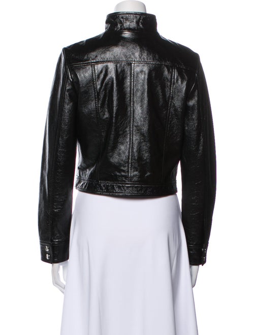 Maje Leather Biker Jacket