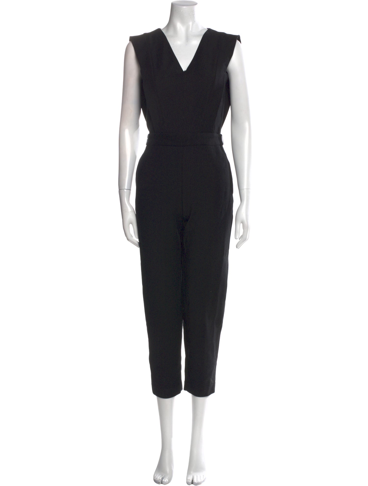 Maje V-Neck Jumpsuit