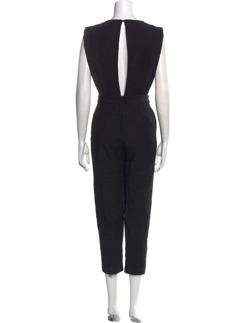 Maje V-Neck Jumpsuit