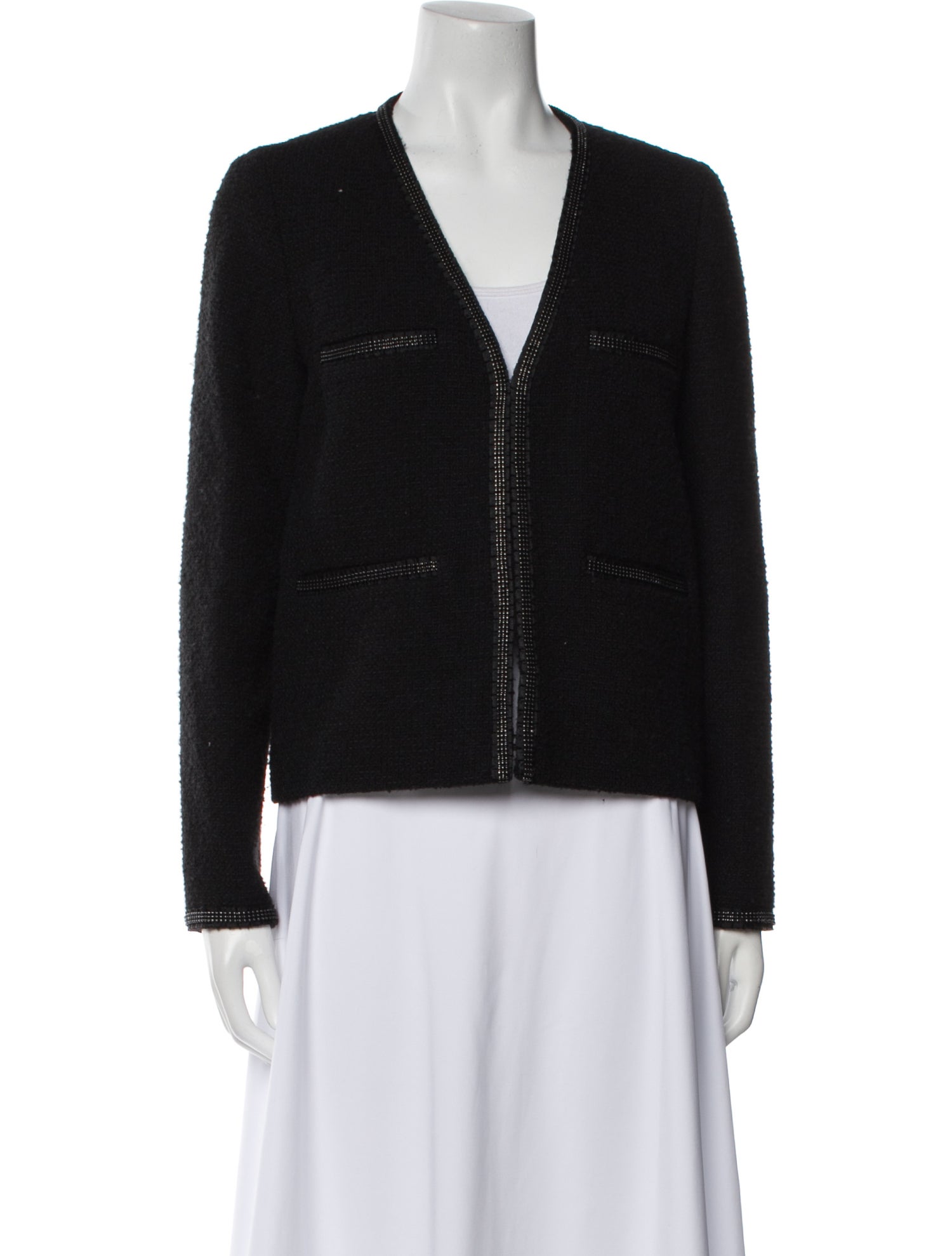 Maje Linen Evening Jacket