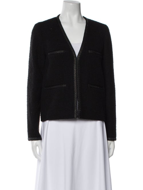 Maje Linen Evening Jacket