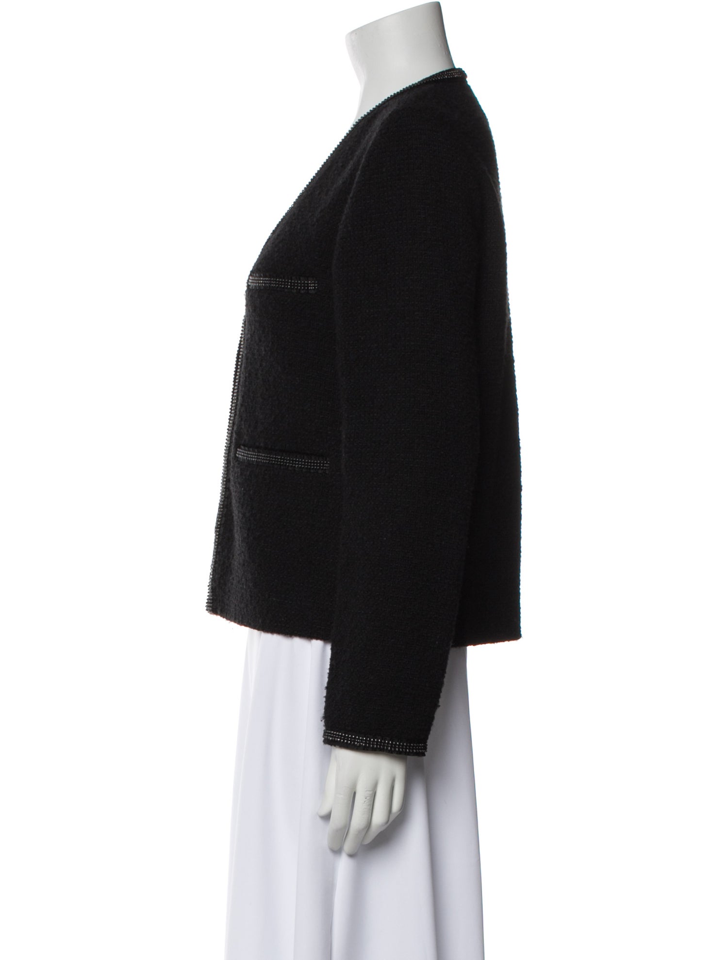 Maje Linen Evening Jacket