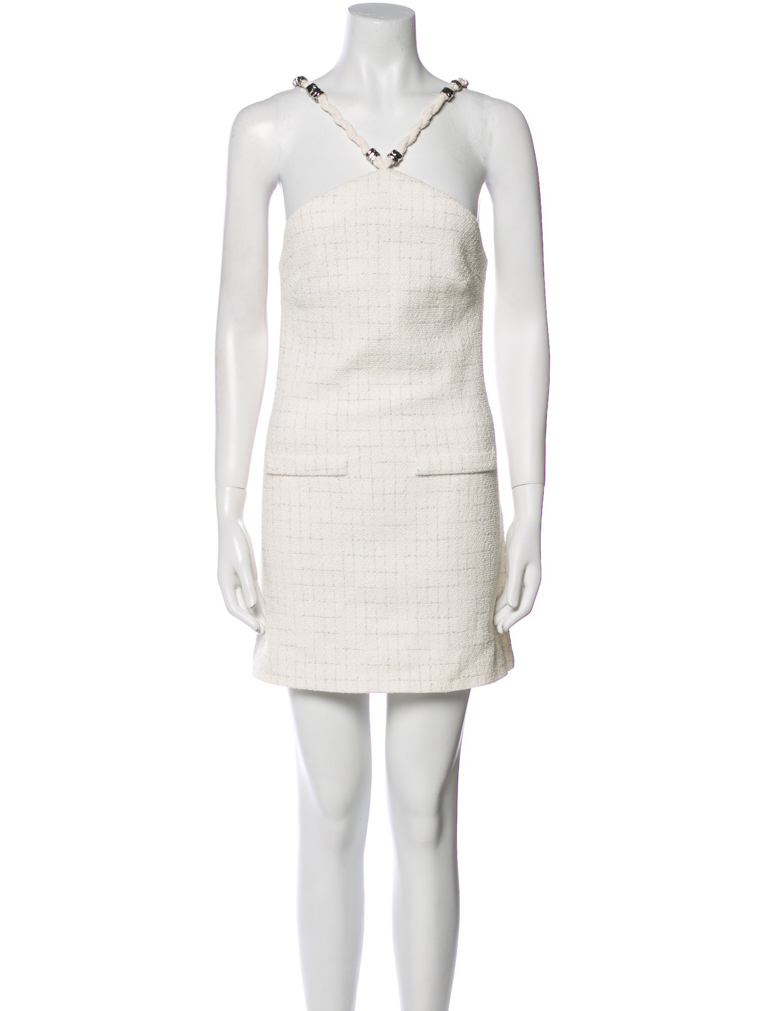 Maje Halterneck Mini Dress