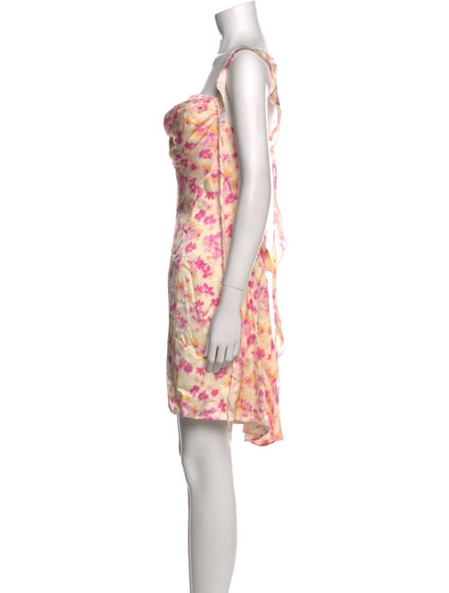 Maje Floral Print Knee-Length Dress