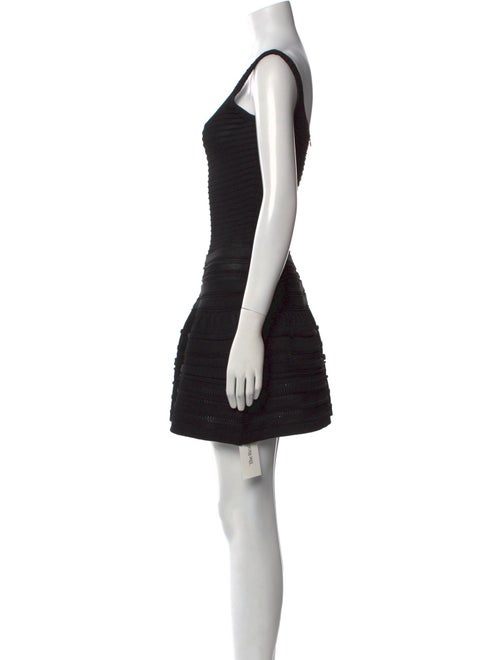 Maje Scoop Neck Mini Dress