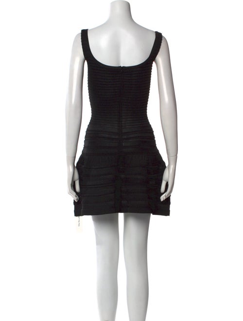 Maje Scoop Neck Mini Dress