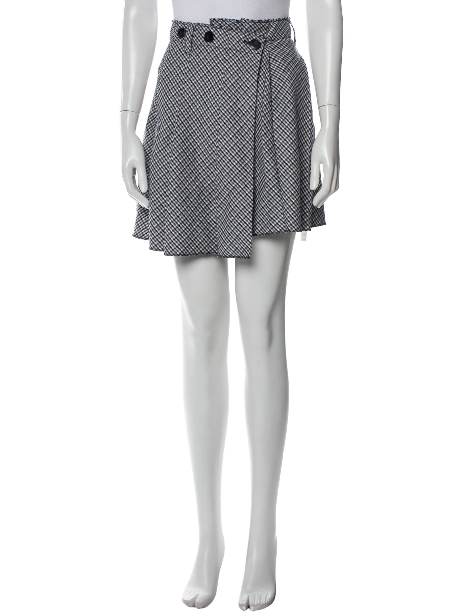 Maje Printed Mini Skirt